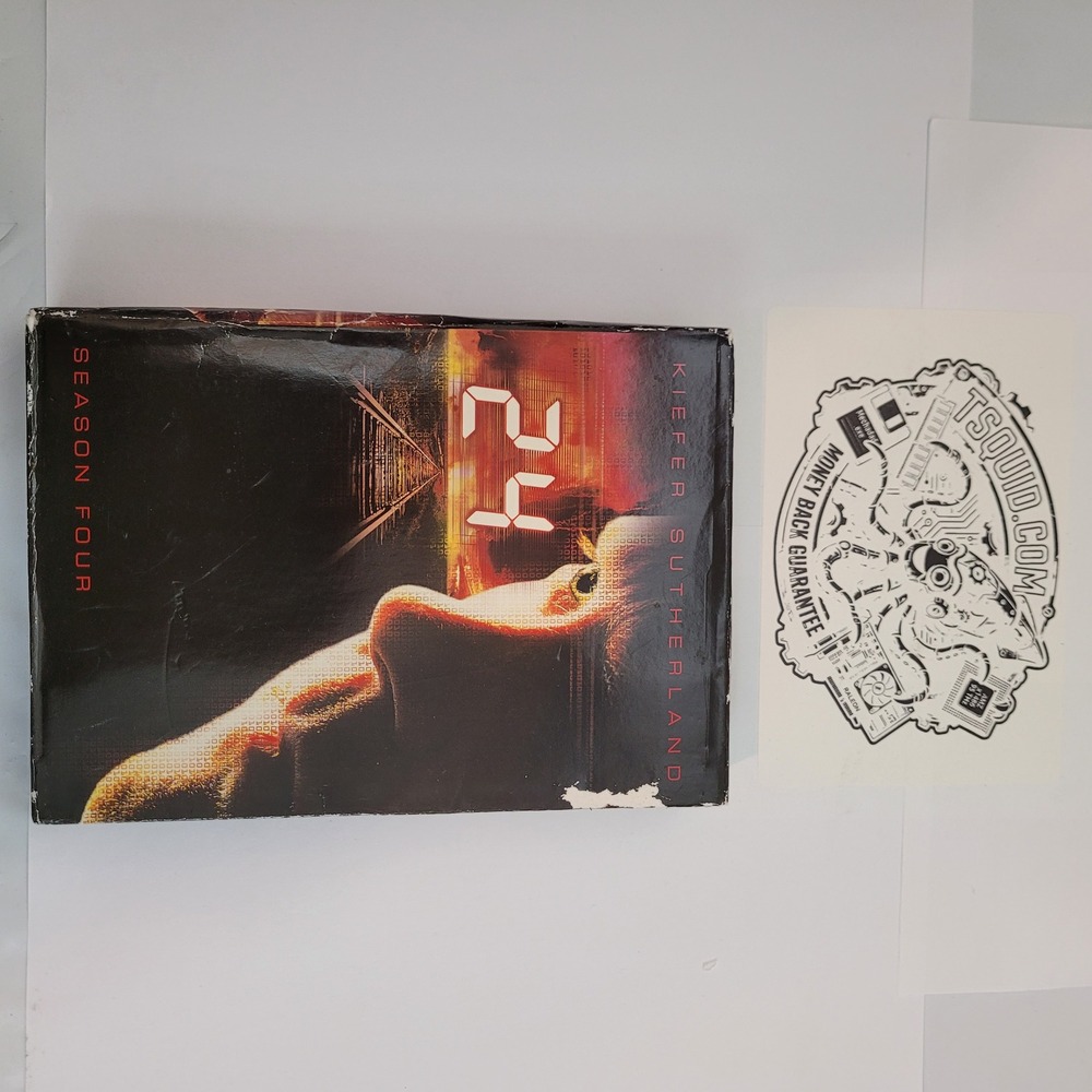 24 Season Four DVD Box Set Kiefer Sutherland Complete Fourth Season 7-Disc Set